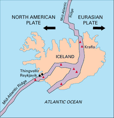 Iceland Mid Atlantic Ridge 